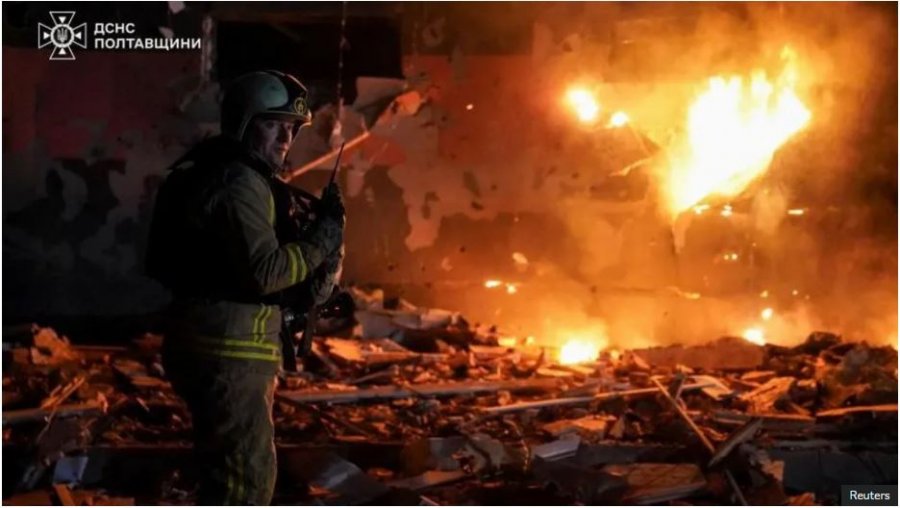 Rusia kryen sulme masive në Ukrainë, së paku 5 të vdekur