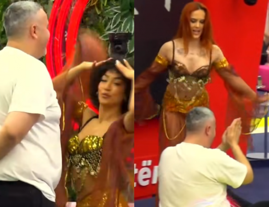 Sfida e mosreagimit/ Velinat hyjnë në shtëpi dhe kërcejnë pranë Rogertit: Jalla ja Selina...