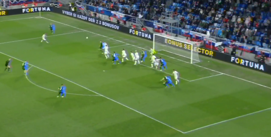 Spektakël në Bratislavë, Dardanët përmbysin takimin me një supergol