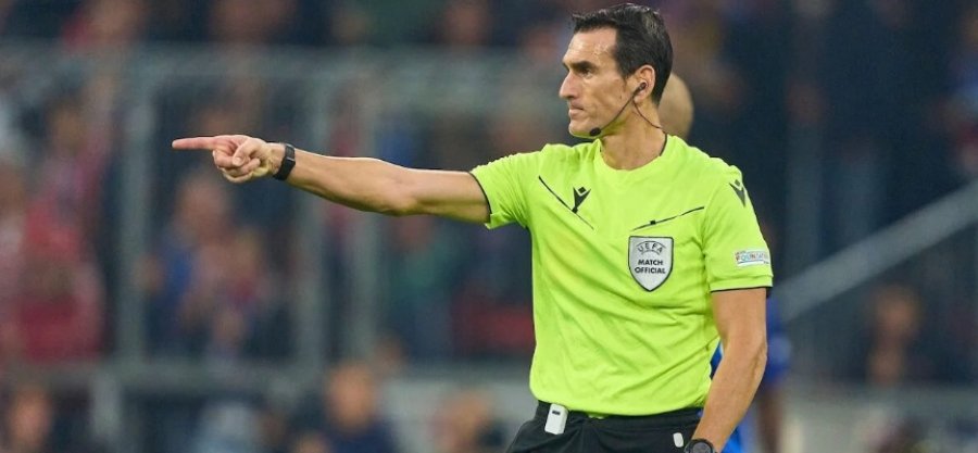 Miqësorja Ukrainë-Shqipëri i besohet një arbitri spanjoll