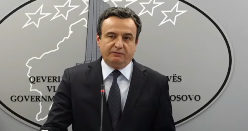 Kurti për 1 Maj: Opozita bllokoi paketën prej 200 milionë eurosh të destinuar për sektorin privat – na çuan në zgjedhje