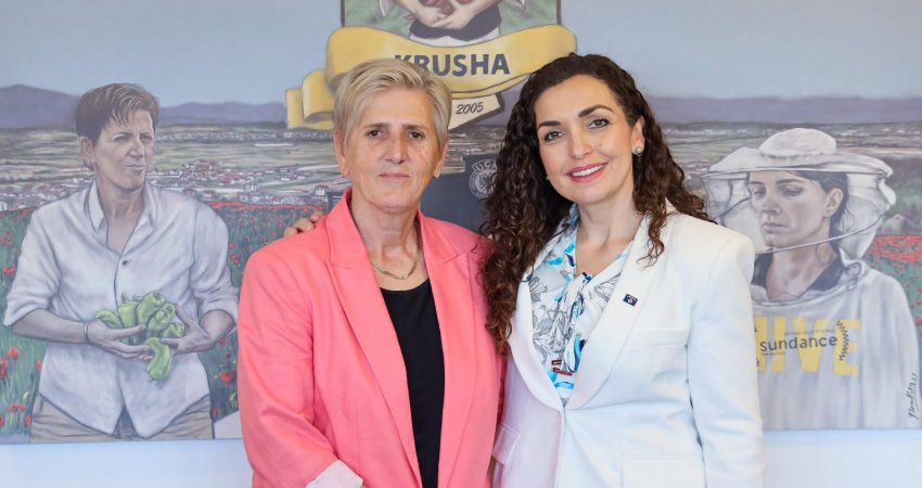 Vjosa Osmani prezanton Fahrije Hotin si kandidate për deputete në zgjedhjet e 7 qershorit