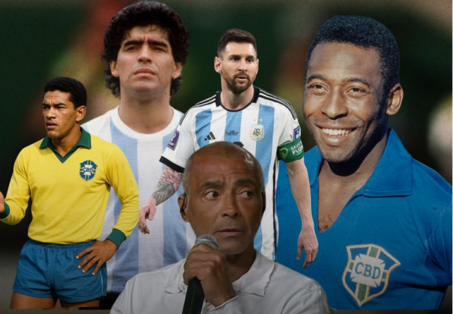 VIDEO/ Romario befason me deklaratën e tij: Vetëm katër lojtarë kanë qenë më të mirë se unë në futboll