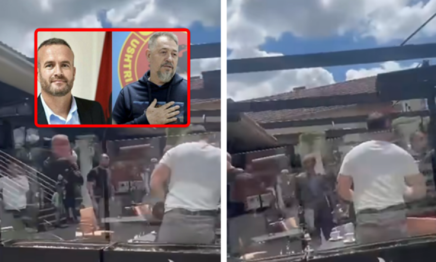 VIDEO/ Sami Lushtaku e sulmon kryetarin e VV-së në Skënderaj, Hysni Mehani përfundon në spital