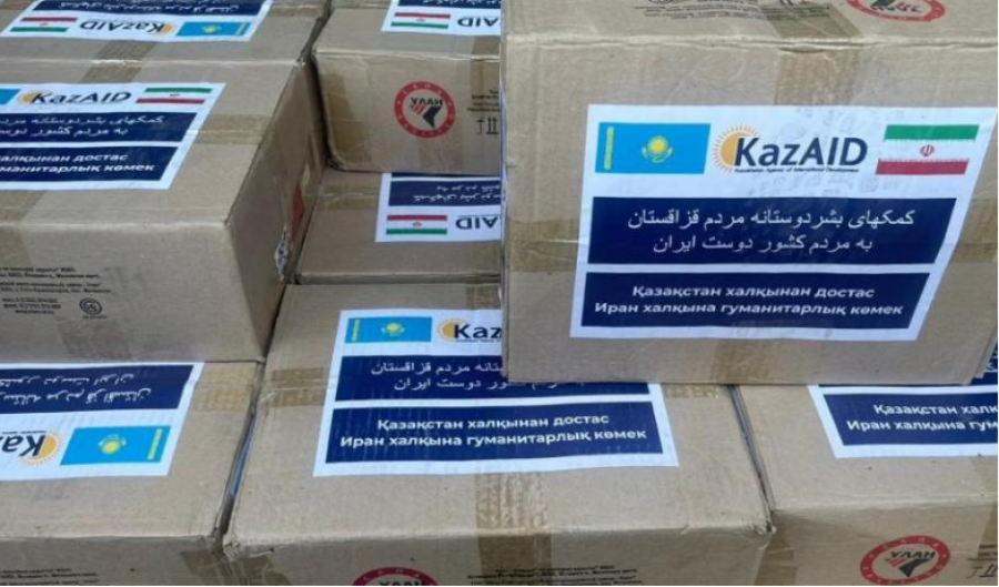 Kazakistani dërgon 30 vagonë me ndihma për Iranin
