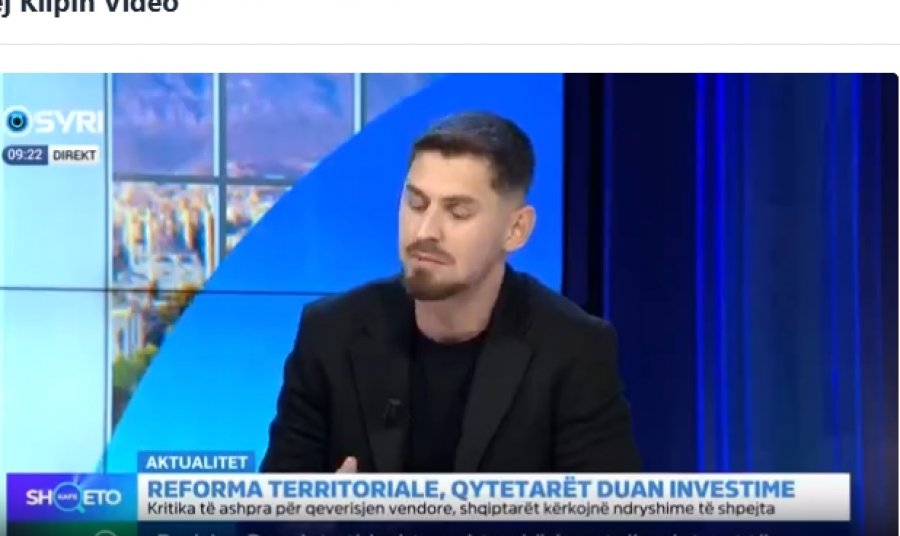 Reforma territoriale/ Julian Ali: Qytetarët janë pro shtimit të bashkive 
