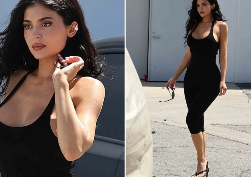 Kylie Jenner shfaqet me një aksesor në vesh, që thuhet se kap vlerën prej rreth 5 milionë dollarë