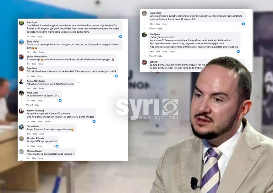Salianji provokon për Referendumin, demokratët e masakrojnë në Facebook