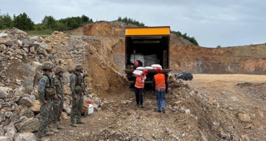 KFOR monitoron një operacion shpërthimi në Kosovë
