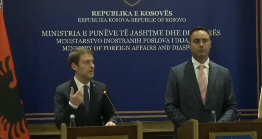 “Kosova prioritet i politikës së jashtme të Shqipërisë”, Hoxha dhe Konjufca zotohen për koordinim më të intensifikuar mes dy shteteve